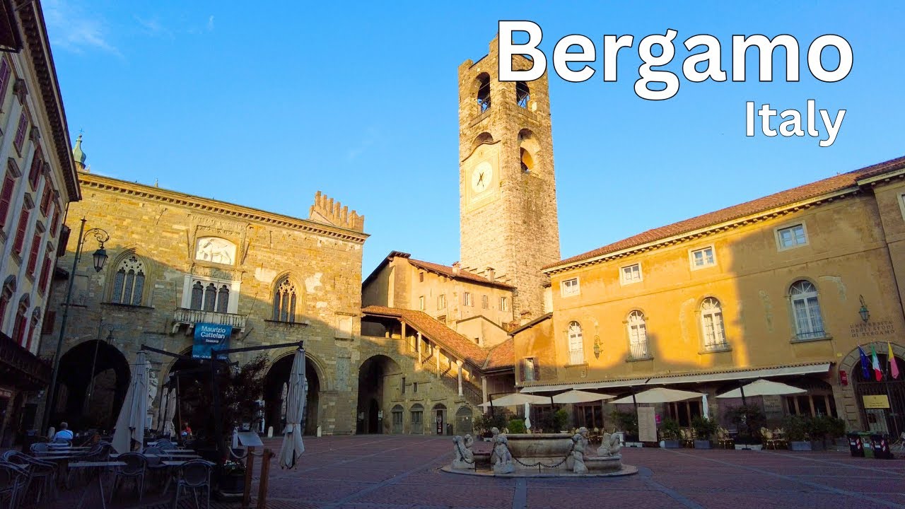Bergamo Walking Tour in Italy, Part 6