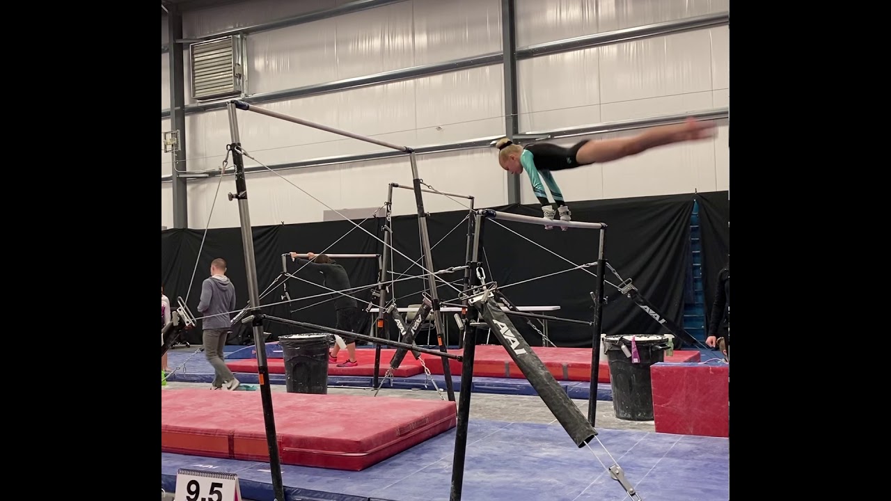 9.425 xcel gold bar routine
