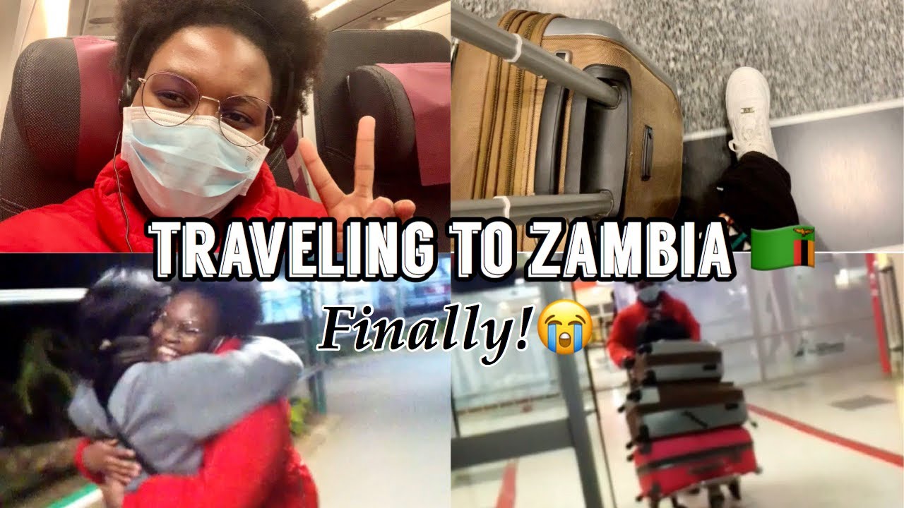 TRAVELING TO ZAMBIA 🇿🇲 VLOG (finally😭) || Zambian YouTuber | Leah