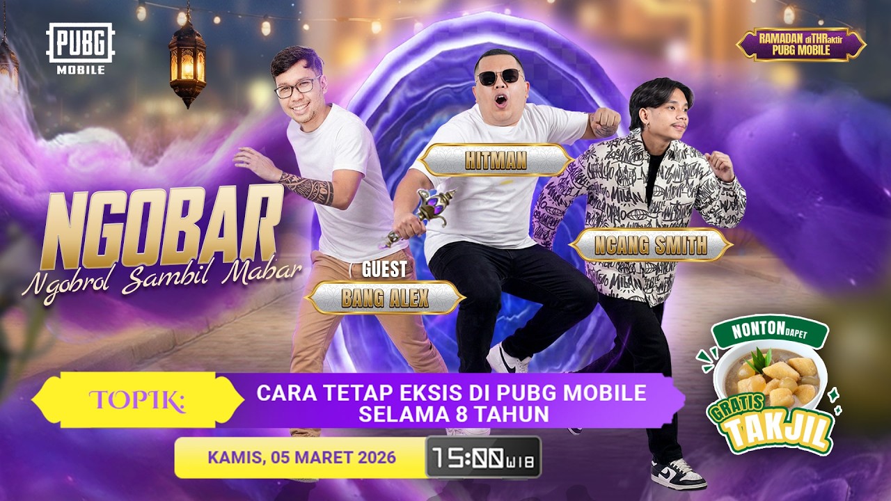 🔴 [LIVE] PUBGM Ngobar - Portal Menuju Skyhigh Spectacle