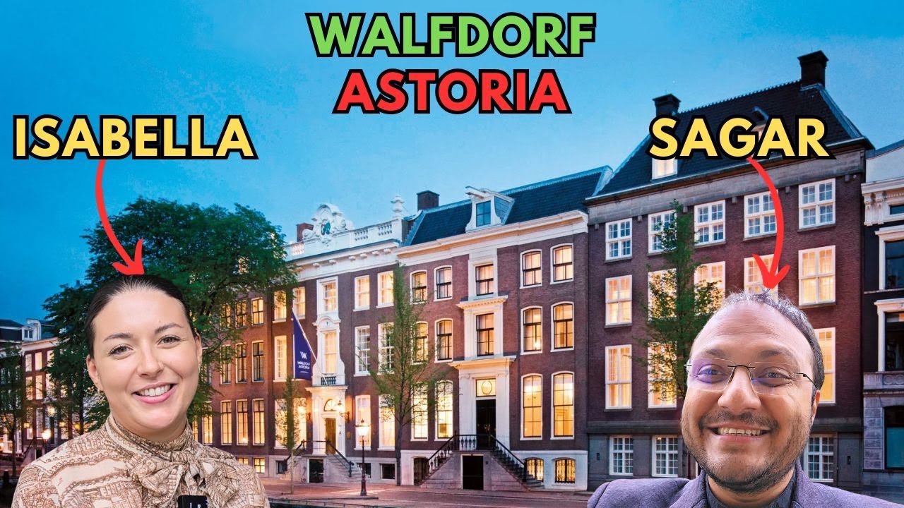 1000€ per night for a room here! | Tour of Waldorf Astoria, Amsterdam | Venue of Levitov Chess 2023