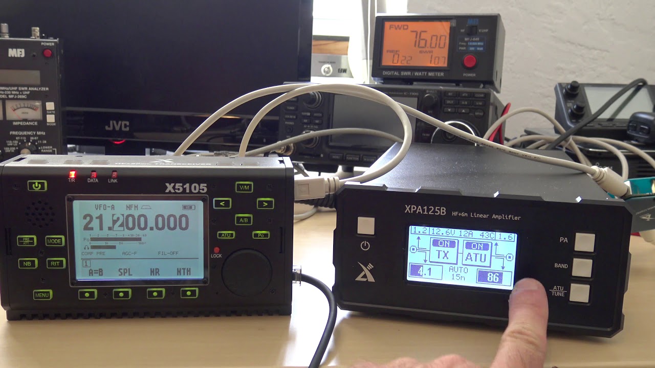 HF Amplifier, QRP, Xiegu XPA125B, Ham Radio Amplifier