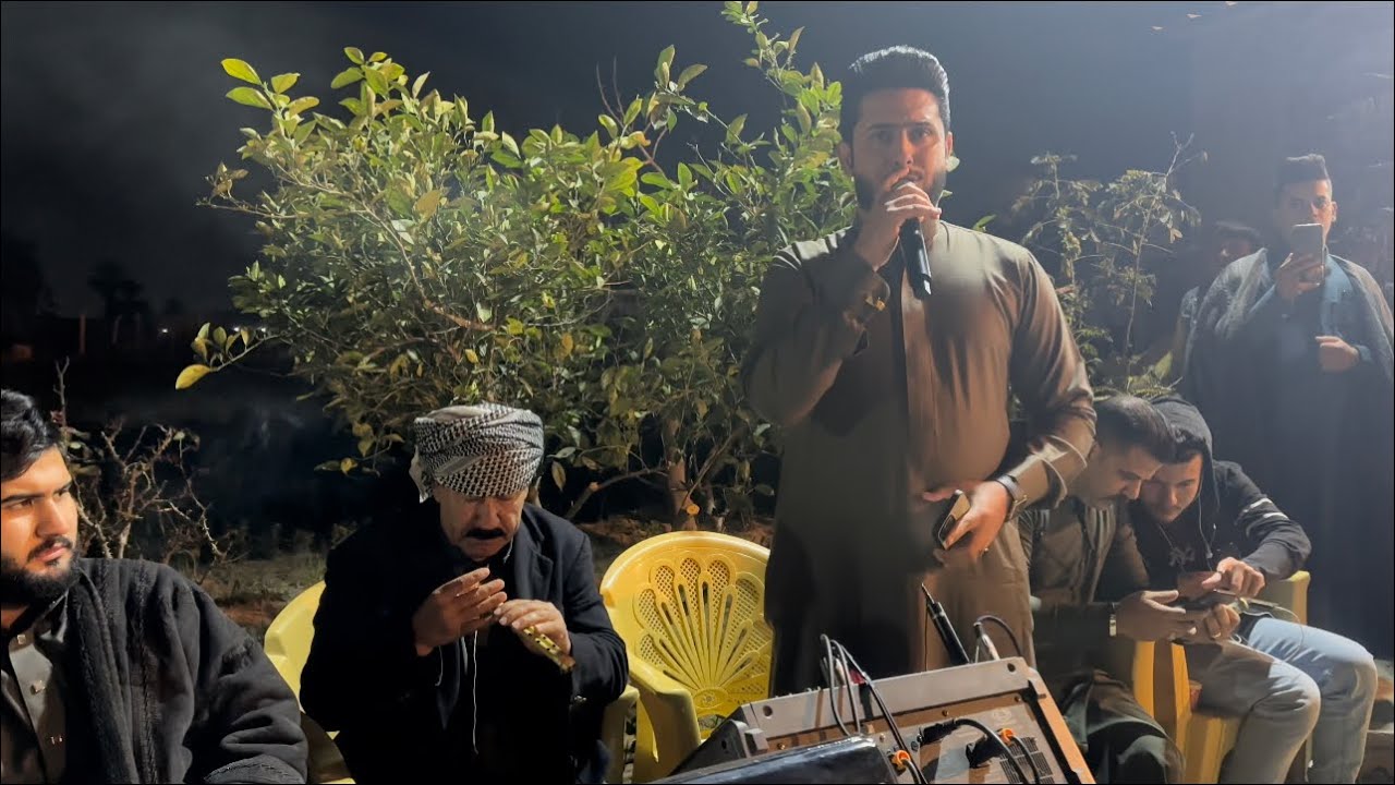 جوبي البعطية الفنان وليد العيساوي و العازف محمود المشهداني و الروساني احمد المشهداني