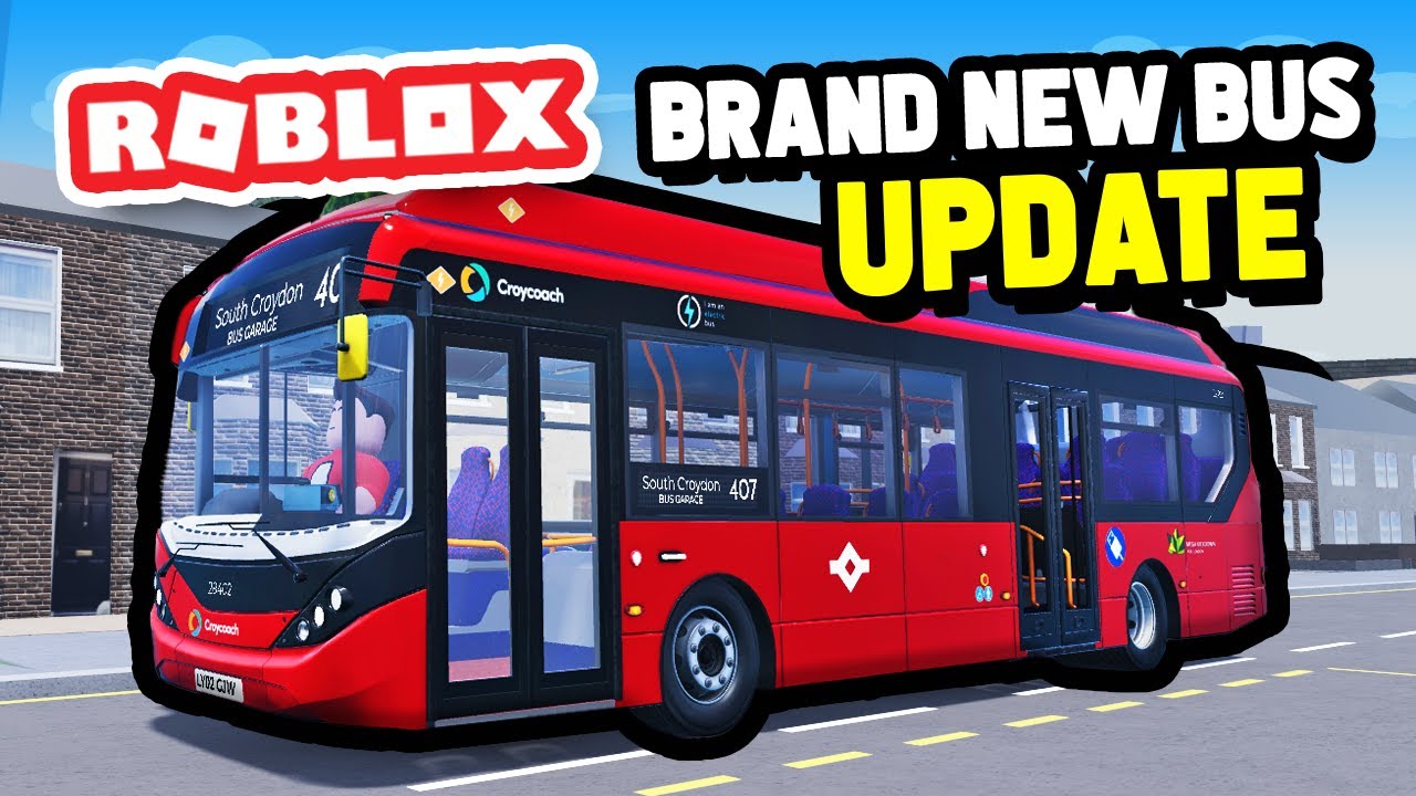 NEW E200EV BUS UPDATE in Croydon: The London Transport Game (Roblox)