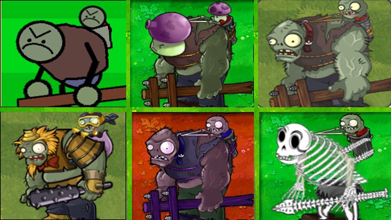 Plants vs Zombies Mod Version All Gargantuar