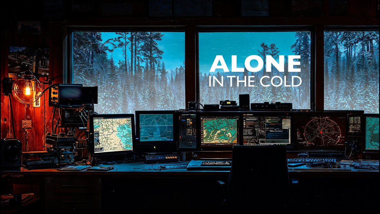 ALONE: Winter Mission Outpost 5 | Dark Ambient Focus Music (@Luftrum1 Bioscape) 4K