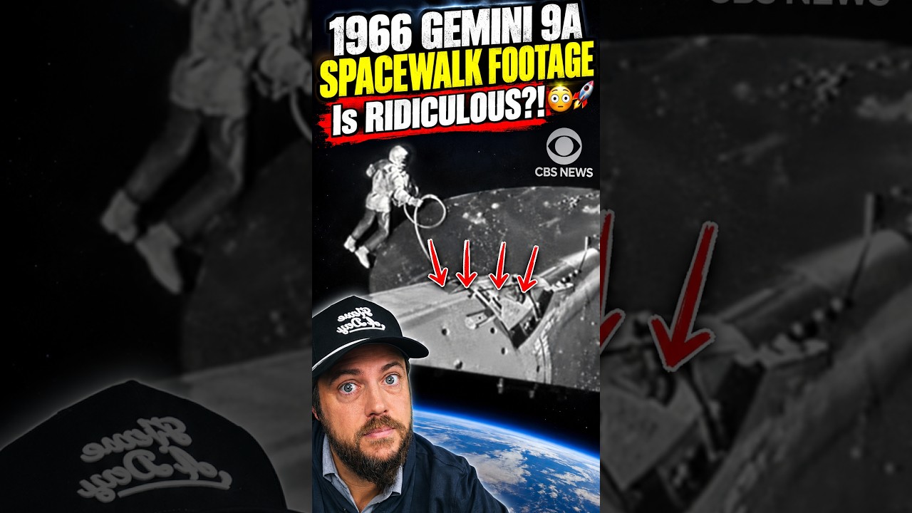 CBS&rsquo;s 1966 Gemini 9A SPACEWALK Footage Is RIDICULOUS?! 😳🚀
