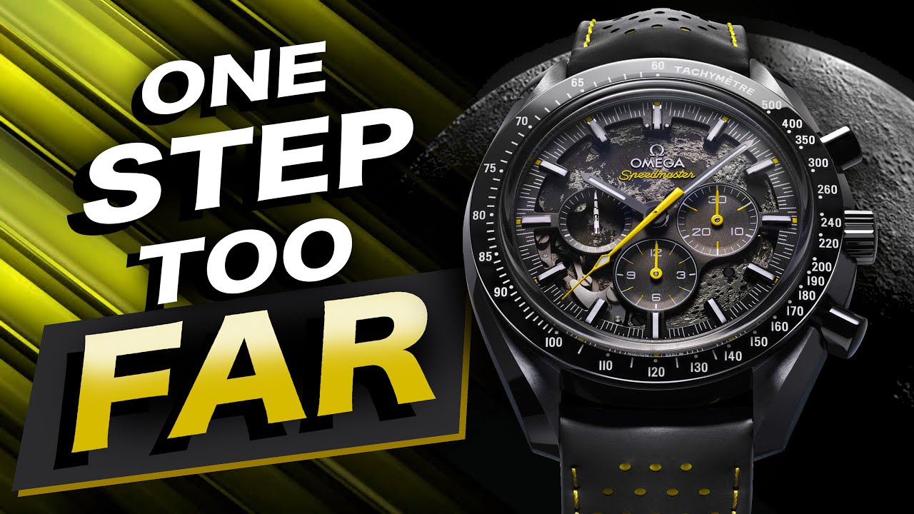 Новые часы Omega Speedmaster «Тёмная сторона Луны» Apollo 8 (это китч)