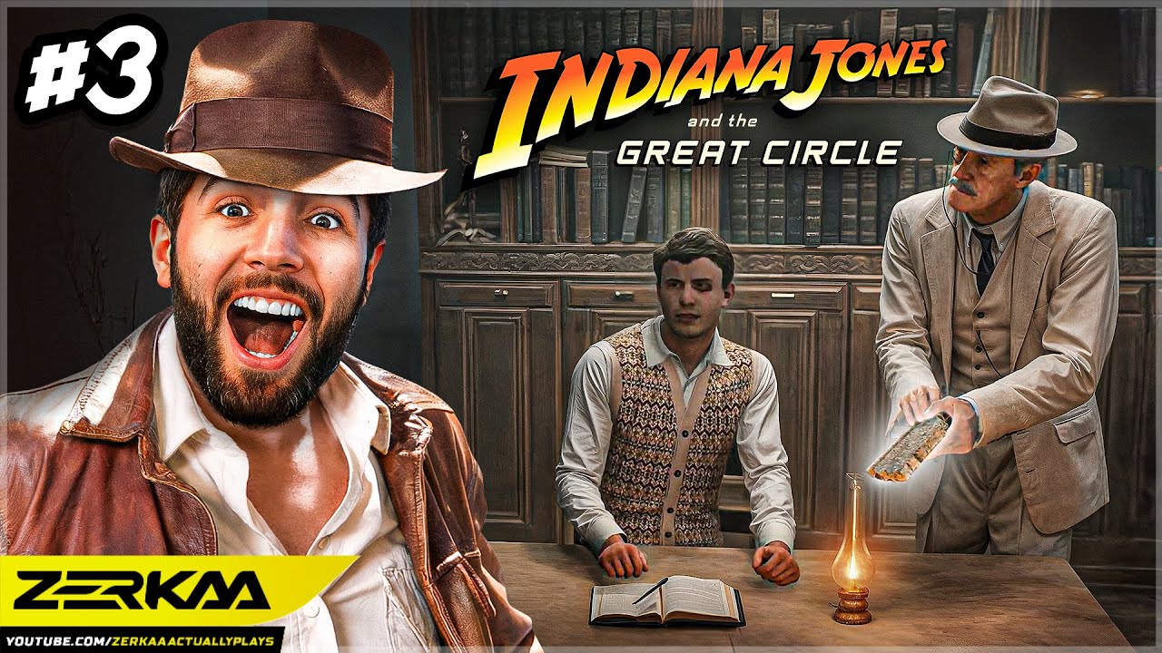 RETURNING THE STONE FRAGMENT (Indiana Jones And The Great Circle #3)