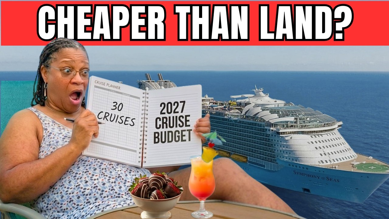🚢 Planning My 2027 Cost of Living on Cruise Ships (30 Cruises)