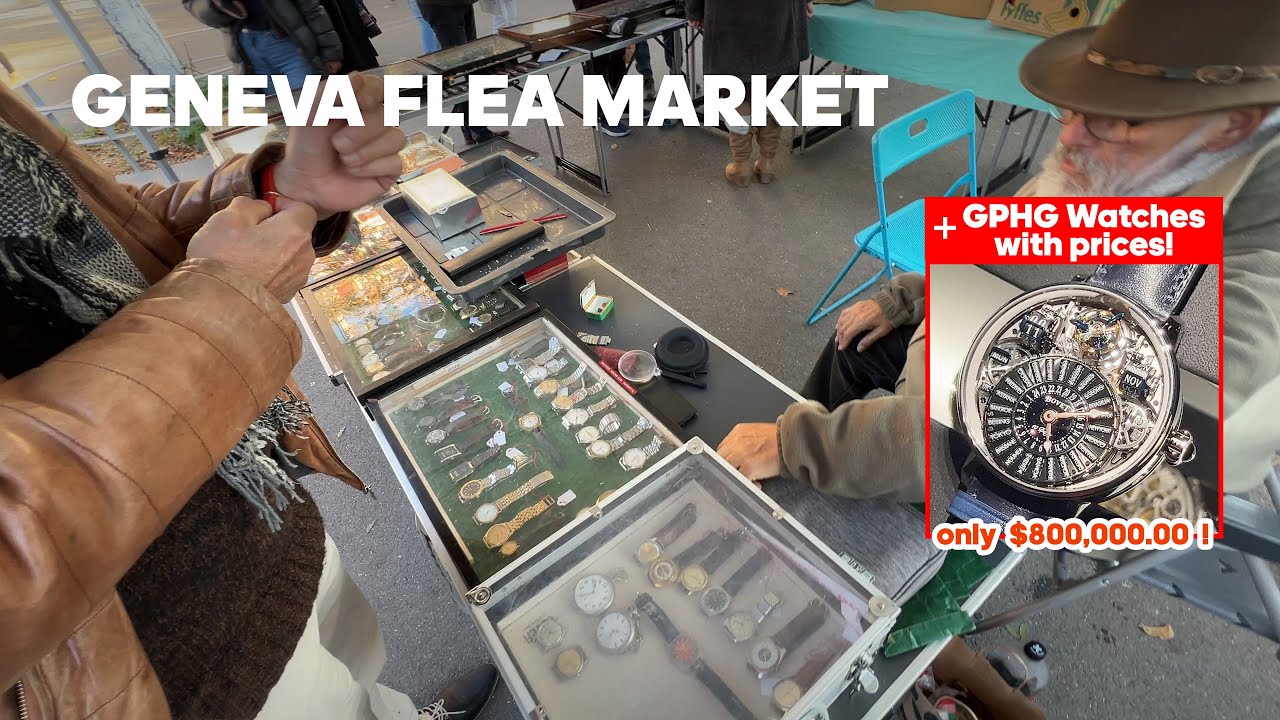 Buying Vintage Watches at Plainpalais + The GPHG Watchmaking Awards Exhibit, November 16, 2024
