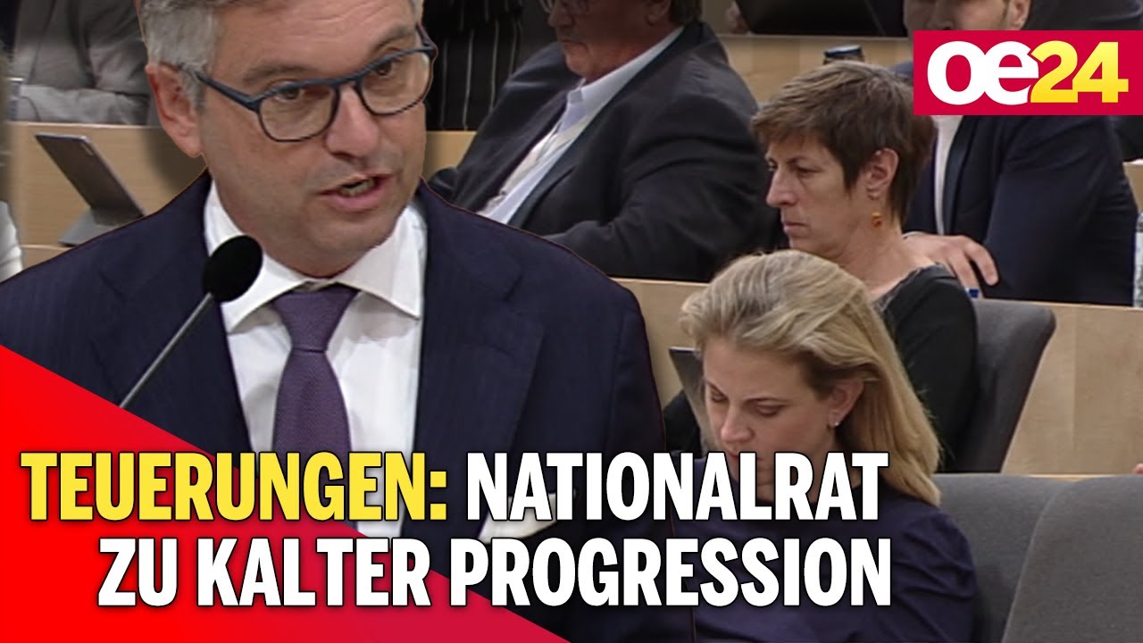 Teuerungen: Nationalrat zu kalter Progression