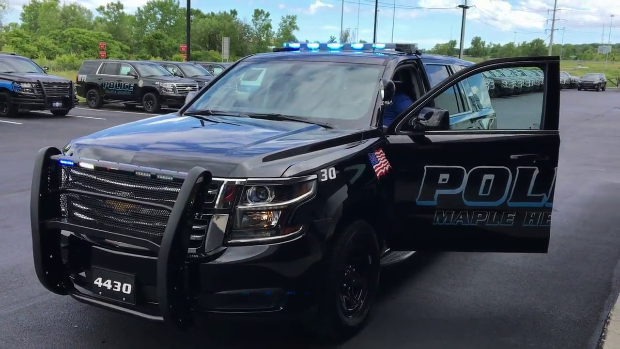 Maple Heights Ohio Police Department Gets Two New 2020 Chevrolet Tahoe PPV Police Vehicles