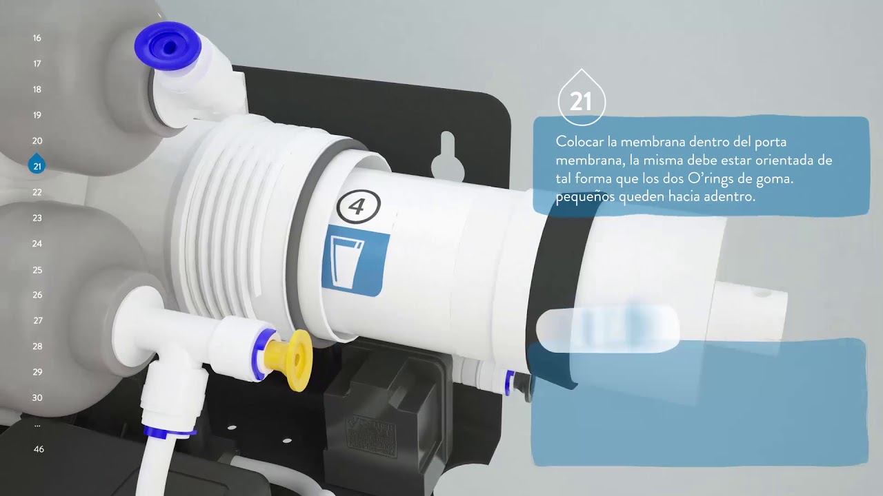 ¿Cómo instalar la Planta Purificadora Antártico, con tecnología de ósmosis inversa, de Pura?