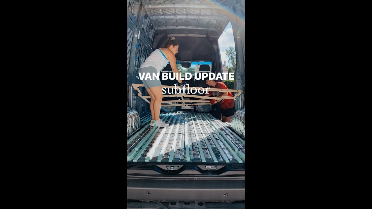 VAN BUILD UPDATE: subfloor