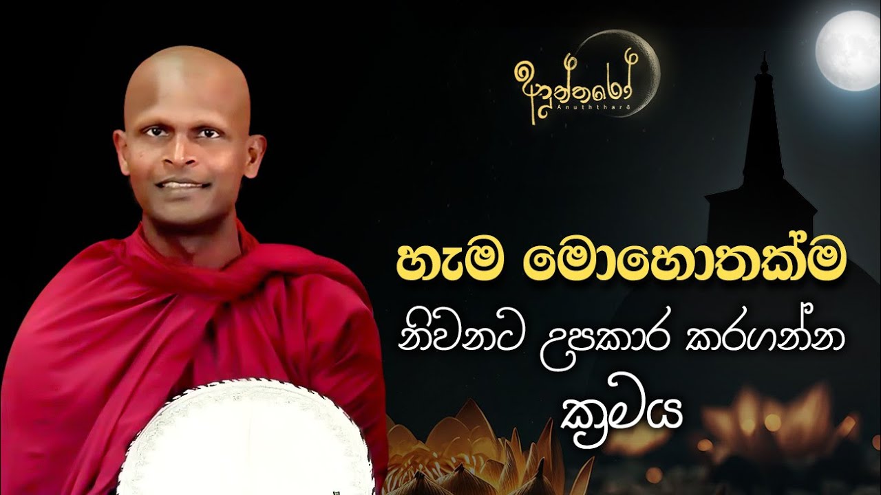 හැම මොහොතක්ම නිවනට උපකාර කරගන්න ක්‍රමය | හුදෙක් නිවන් අවබෝධය සඳහා පමණි