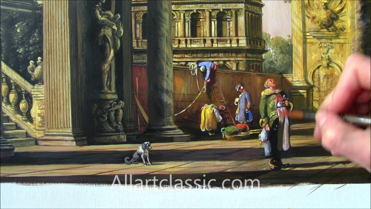 Canaletto Painting
