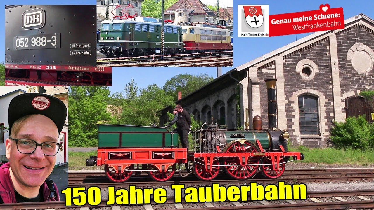 150 Jahre Tauberbahn: Der ADLER in Lauda - u. v. m. zum gro&szlig;en Fest! #kunstmichiworld 081