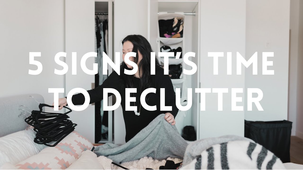 5 Signs It's Time to Declutter Your Closet
