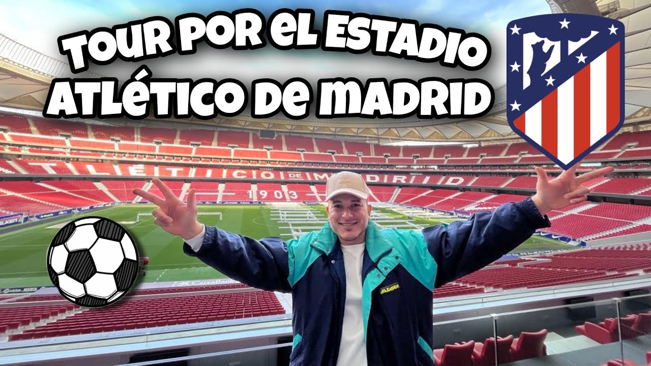 🔥 Tour Por El Gran Estadio del  Atletico de Madrid💯🔥Wanda Metropolitano? o Civitas Metropolitano?