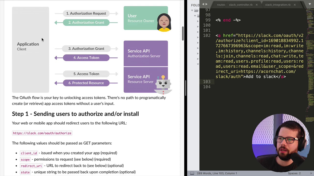 Build a SaaS [17] - Starting to build a Slack app (getting started with the Slack API)
