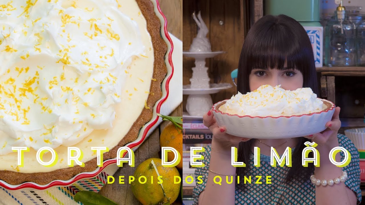 TORTA DE LIMÃO | Depois dos Quinze 09 #ICKFD Vídeo 100!!!