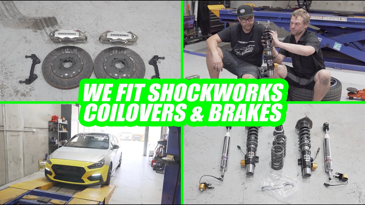 Shockworks Coilovers and Brakes install - Day Job Hyundai i30N Ep3