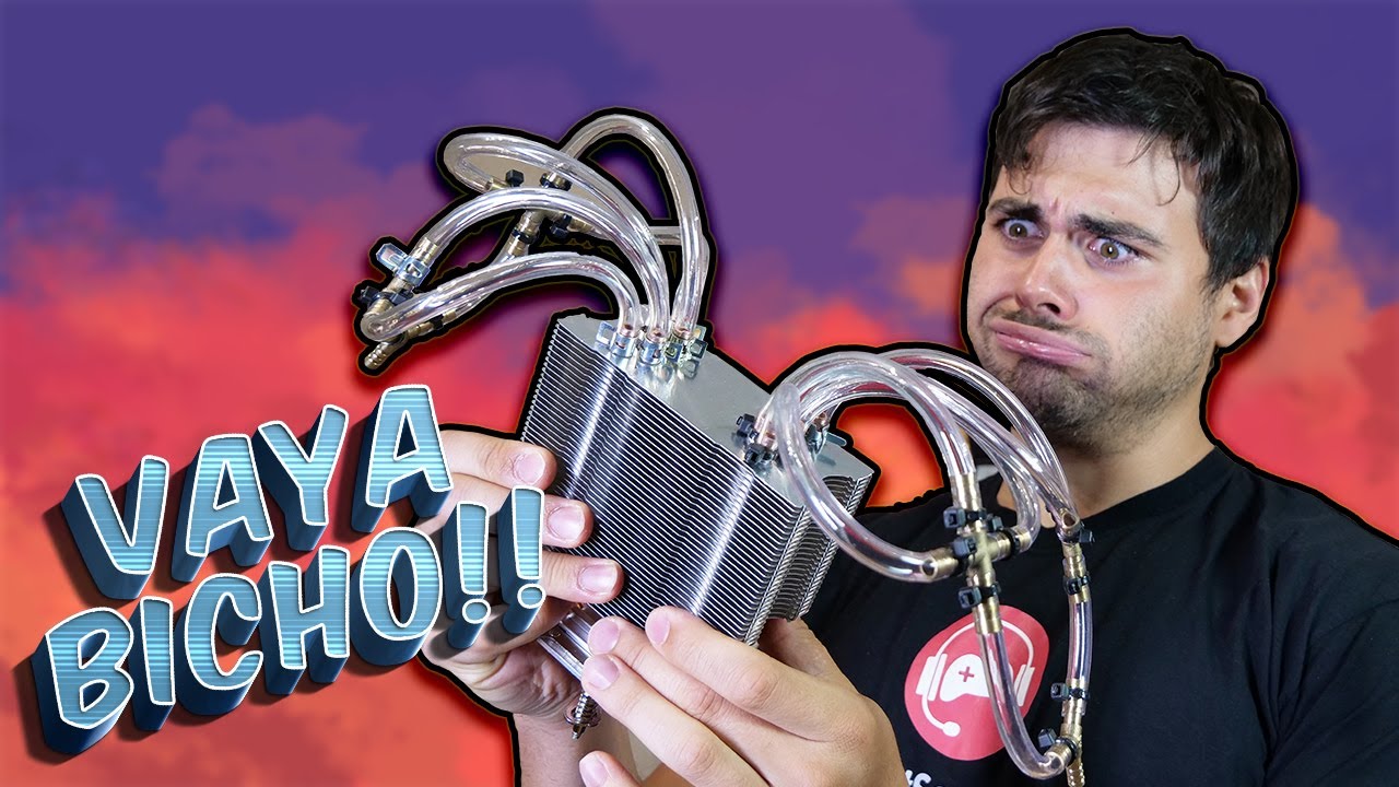 FUSIONANDO una REFRIGERACIÓN LIQUIDA y un DISIPADOR POR AIRE