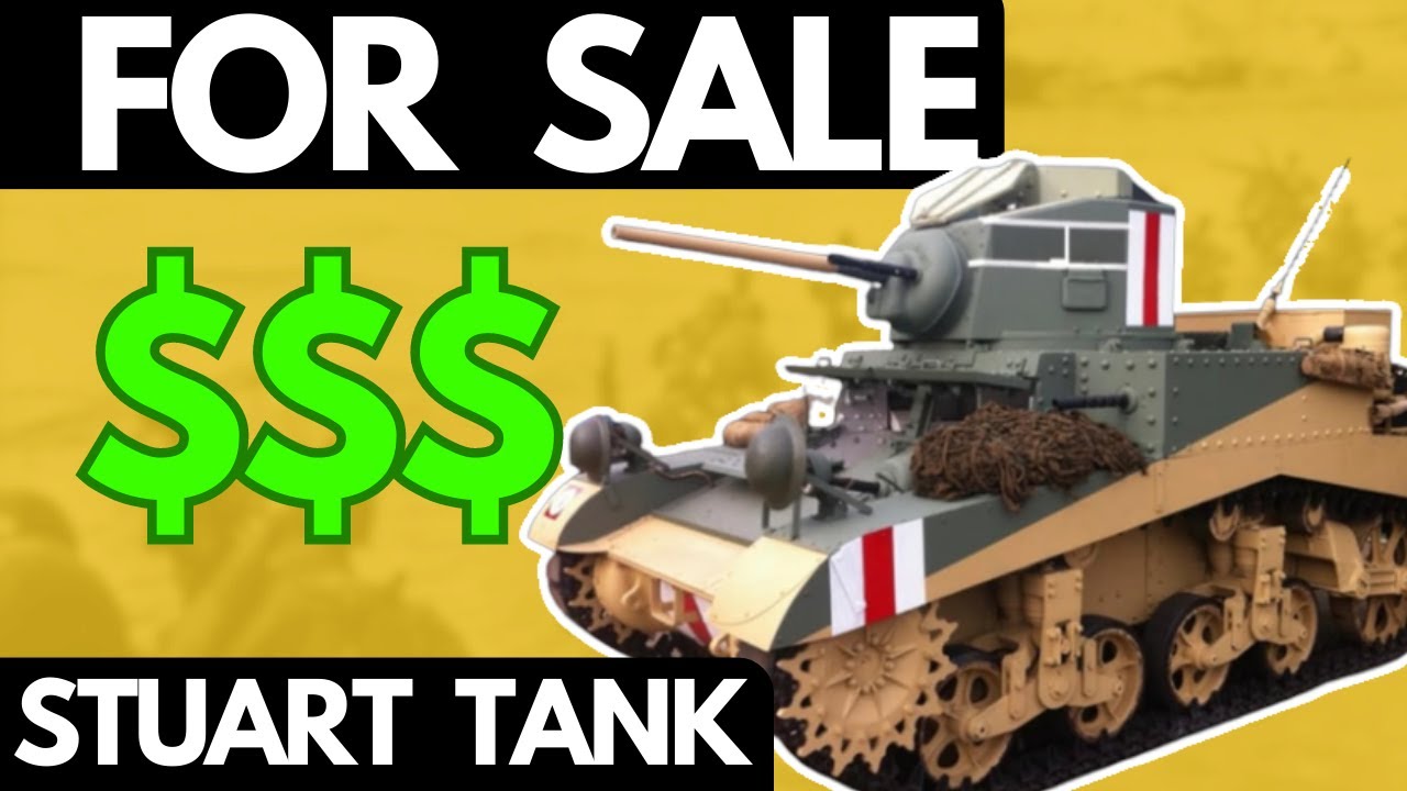 Tank for sale! We are selling our WW2 M3A1 Stuart light tank