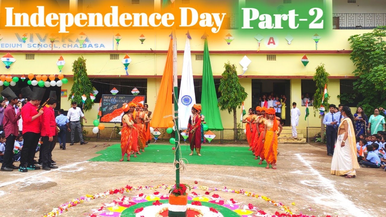 We celebrated 78th Independence Day|St Viveka School Chaibasa | Part-2 | Sushil Jamuda Vlogs #Vlogs