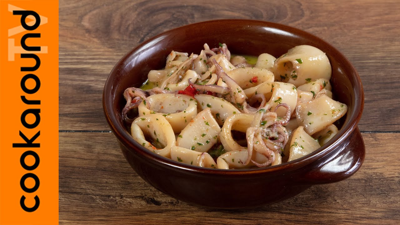 Calamari in umido in bianco