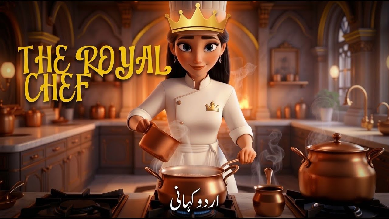 The Royal Chef’s Destiny | From Cook to Queen |Emotional Princess Story|Hindi Fairy Tales|Urdu Story