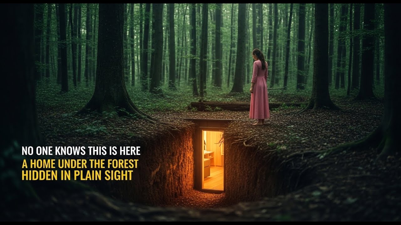 I Built a Secret Underground Home in the Forest #viral #ai #forest #asmar #automation #usa #howto