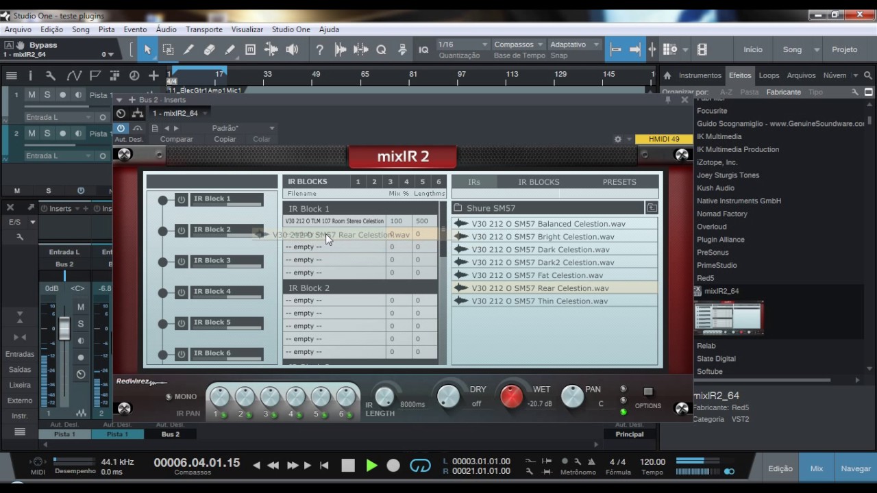 How to use RedWirez MixIR2 and Celestion - Vintage 30 Impulse Responses - 2x12 (open back)