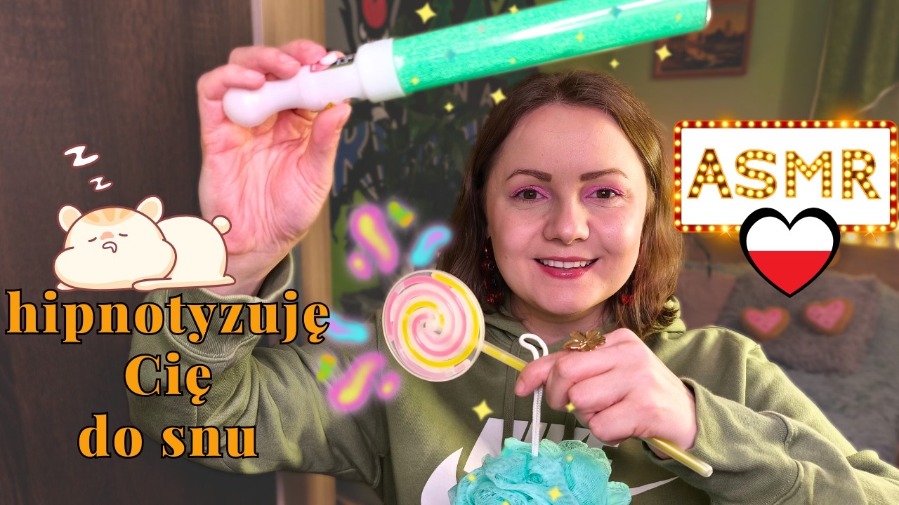ASMR po polsku HIPNOTYZUJĘ CIĘ DO SNU 😵‍💫😴(personal attention/slow whisper/follow my intructions)