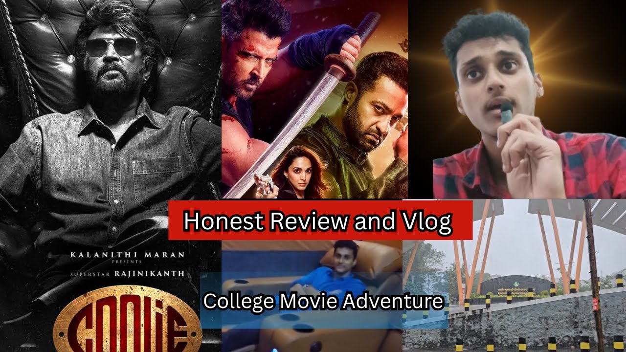 Epic Hostel Day Out: Auto Ride in Rain + Coolie & War 2 Review!