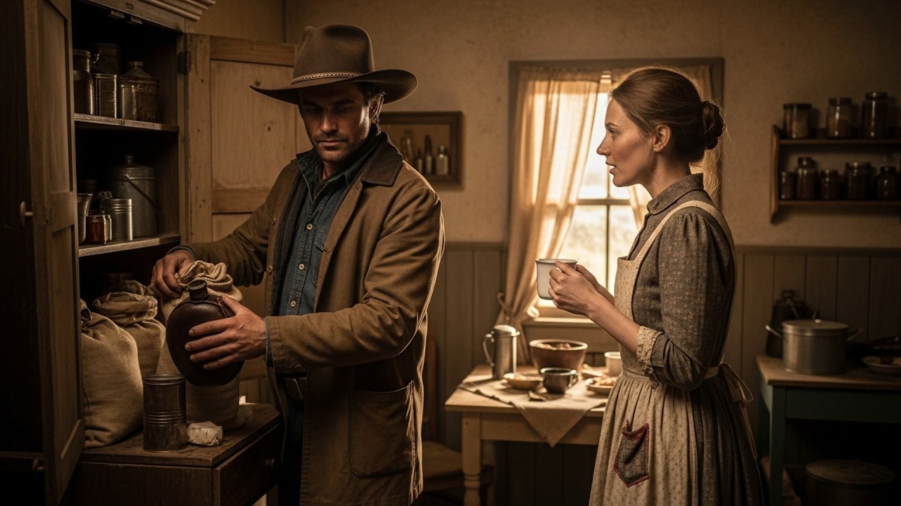 She Had Emptied Her Cupboard For A Stranger's Sake, The Cowboy Filled It Back Up Without A Word
