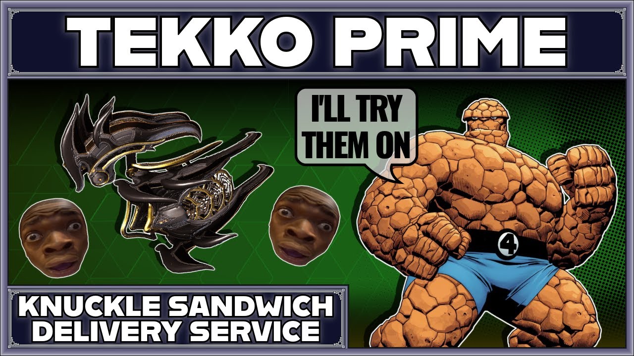 WARFRAME | TEKKO PRIME PUNCHE PUNCH BUILD GUIDE! 2025 BUILD