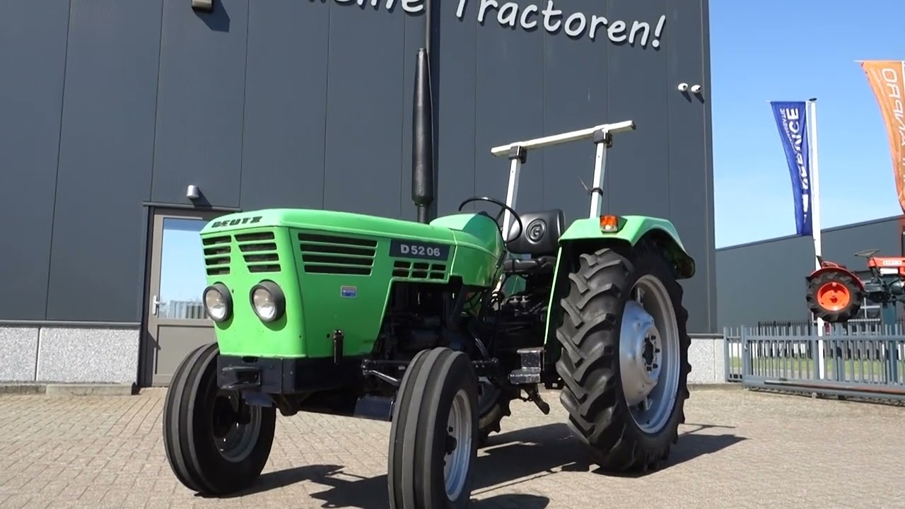 Deutz 5206 2wd / 10358 Draaiuren / Margetrekker