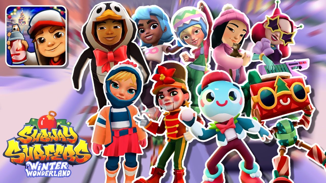 9 Different Events In 6 Different Cities - Subway Surfers Winter Wonderland 2024 - World Tour Events