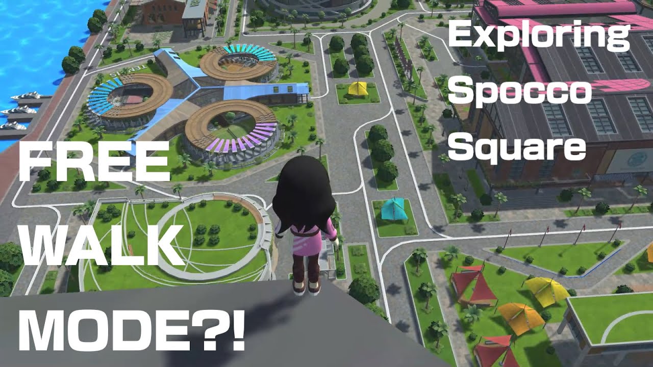 Out Of Bounds Secrets in Nintendo Switch Sports - Spocco Square