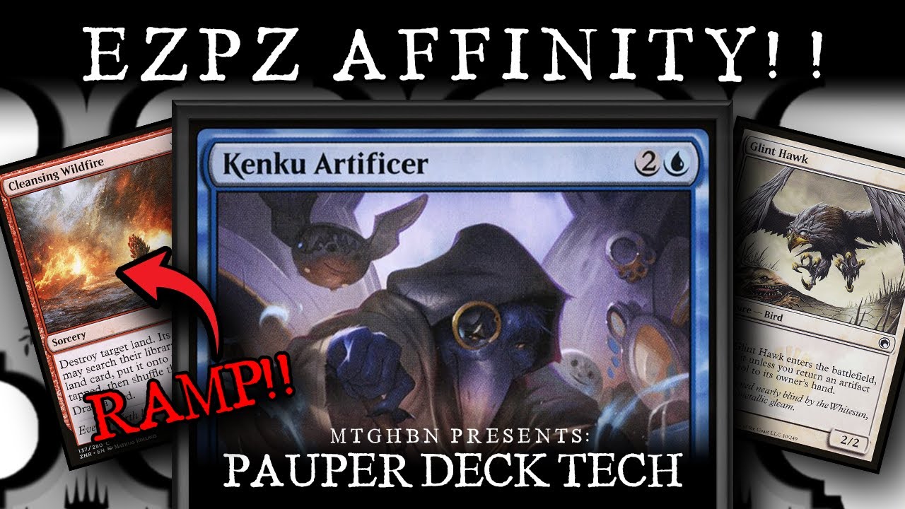 Battle Bridges! Jeskai Kenku Artificer Affinity | Magic the Gathering - Pauper Deck Tech