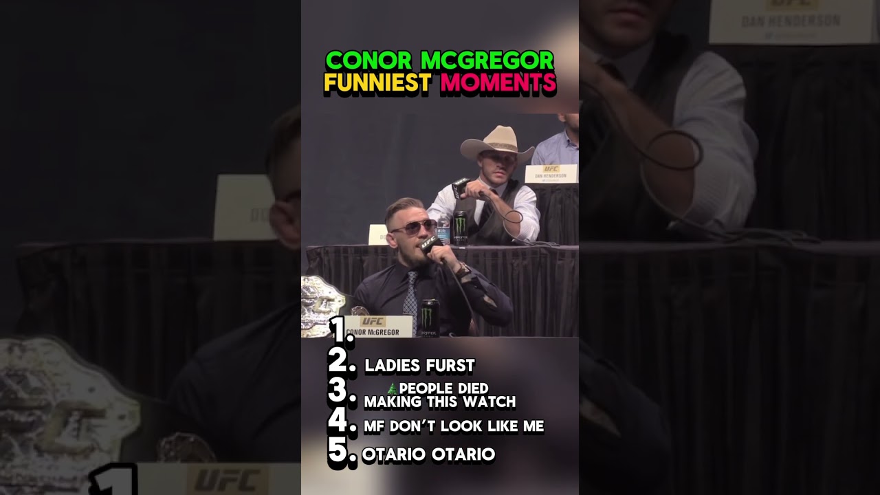Prime Conor McGregor Best Trash Talk!
