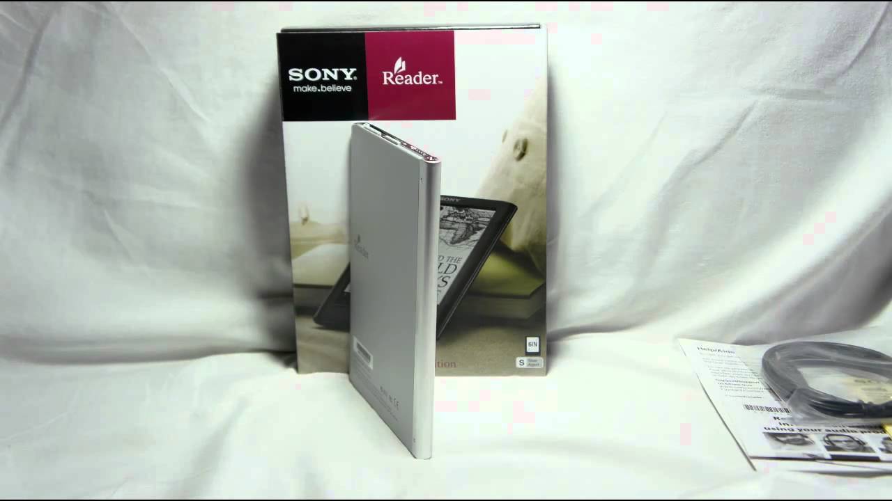 Unboxing the Sony Reader PRS650 Touch Edition