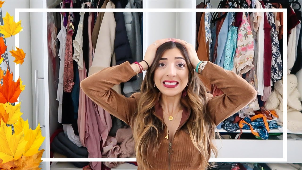 HUGE WARDROBE CLEAR OUT! | Vlogtober