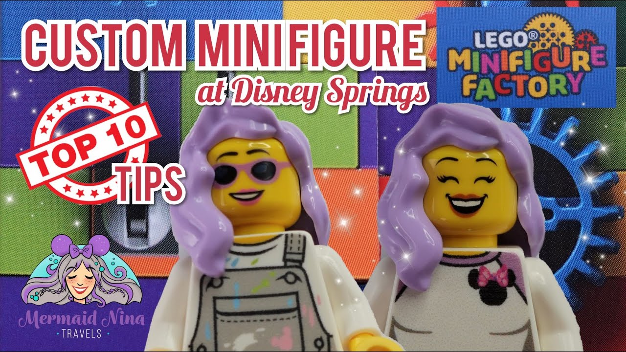Lego Minifigure Factory TIPS - Disney Springs