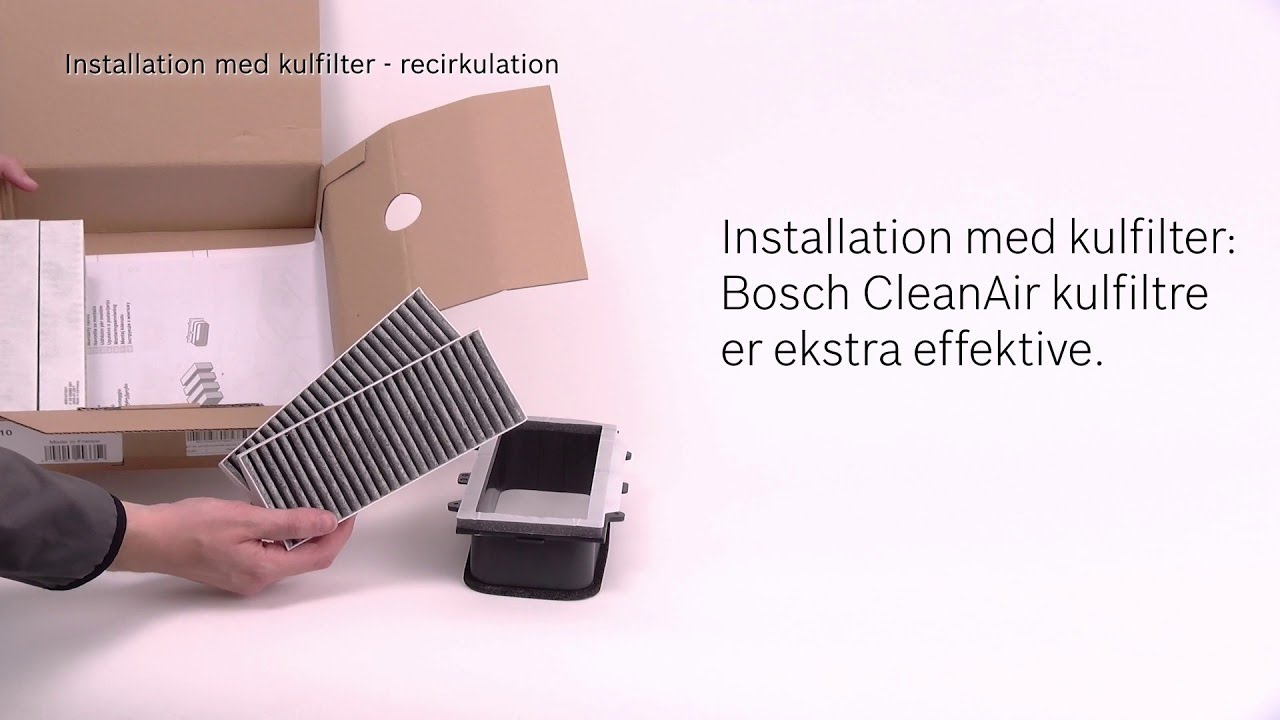 Sådan installerer du en Bosch induktionskogeplade med integreret emhætte | Bosch Home Danmark