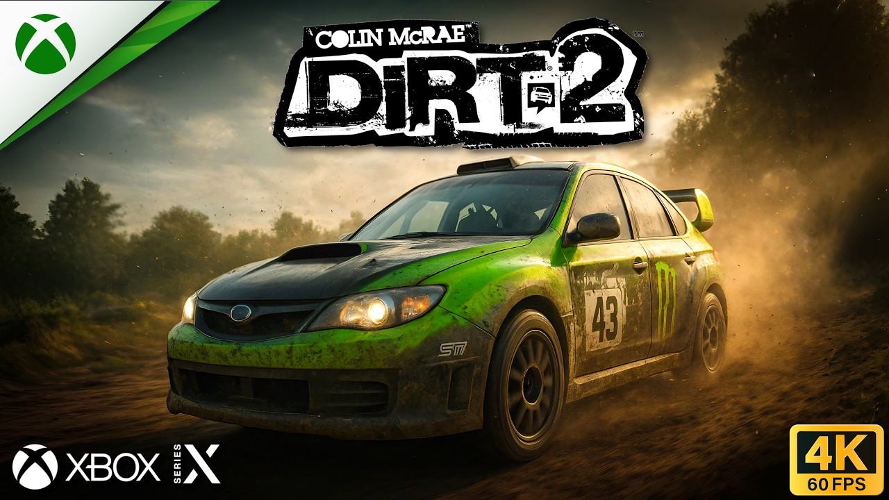Colin McRae: Dirt 2 - Xbox Series X&trade; Gameplay | 4K Ultra HD 60FPS
