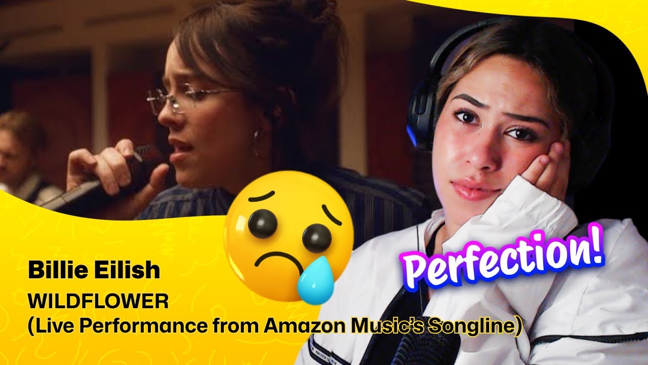 Reaction ▷  Billie Eilish – WILDFLOWER (Live Performance from Amazon Music’s Songline)