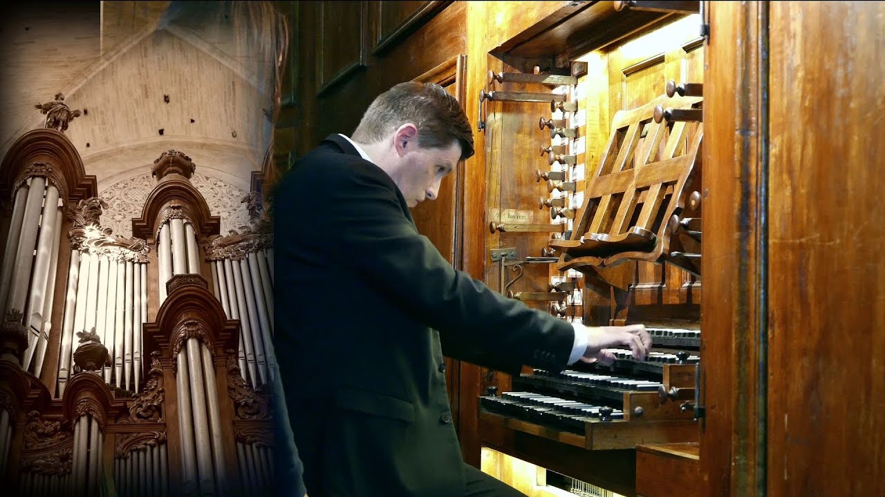 Fr Couperin - Offertoire Brice Montagnoux à l'orgue de la Basilique de St-Maximin la Ste-Baume